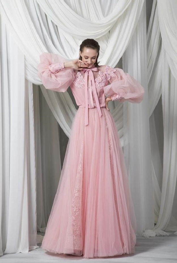 فساتين لأم العروس من طوني ورد