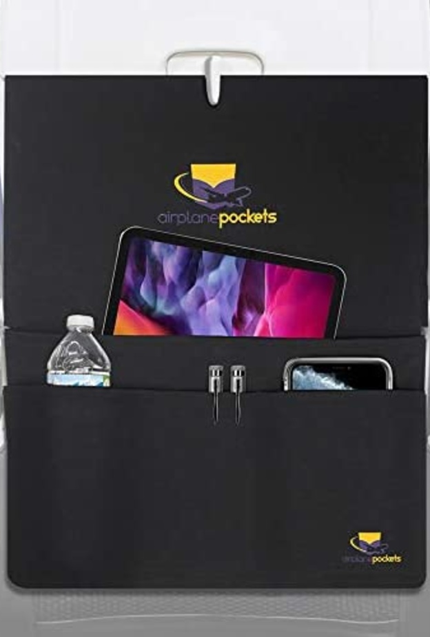 غطاء لجيب المقعد في الطائرة