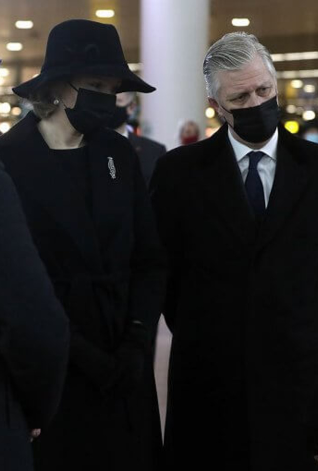 ملك وملكة بلجيكا في مراسم تذكارية في زافينتيم