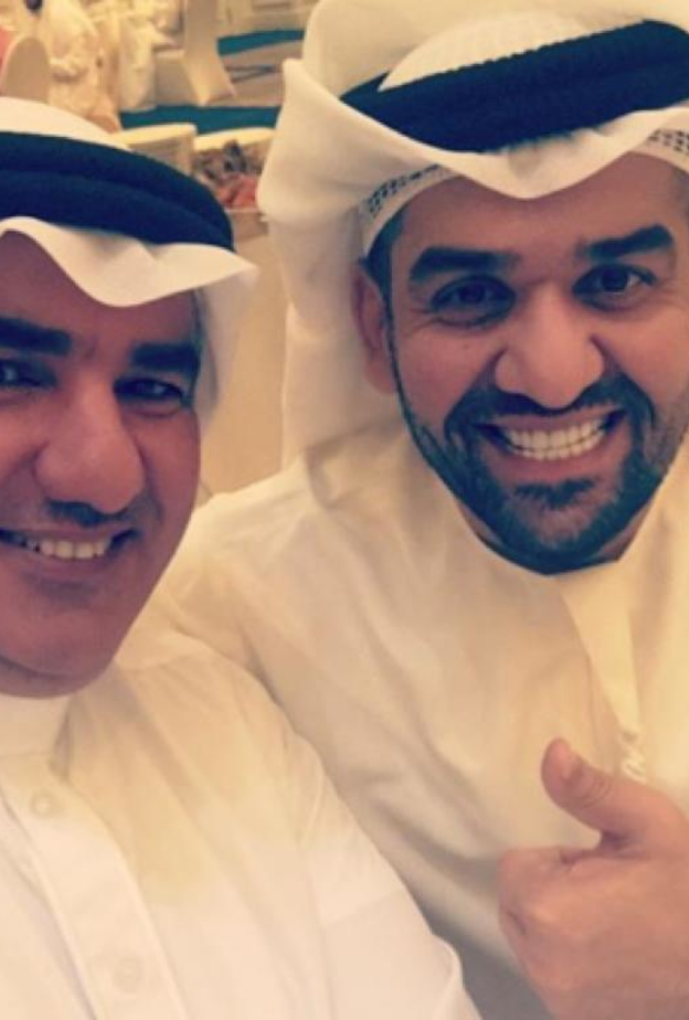 حسين الجسمي وشقيقه