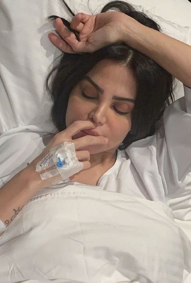 مها محمد تعلن عن اجهاض جنيها