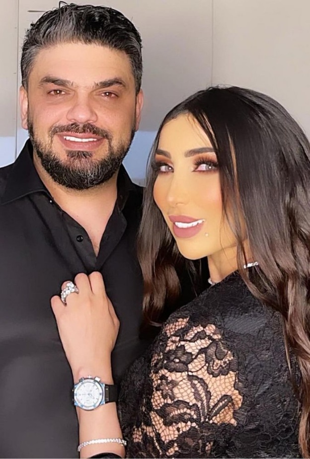  دنيا بطمة تعايد زوجها برومانسية وتواصل احتفالاتها مع شقيقتها