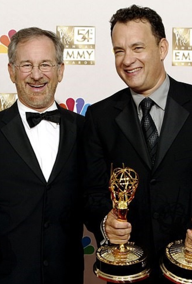 أباطرة هوليوود توم هانكس و ستيفن سبيلبرج 