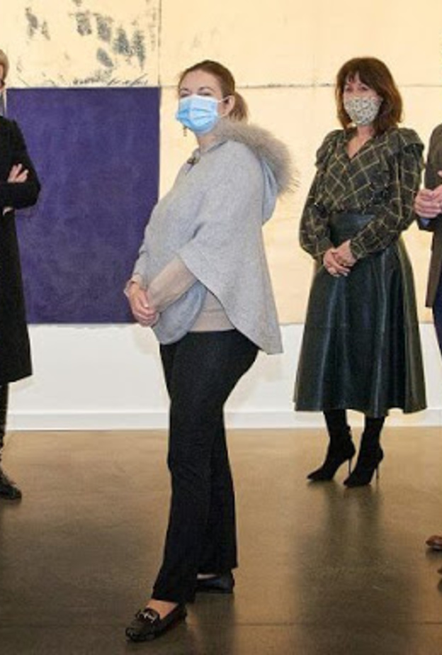 الأميرة ستيفاني تزور المتحف الوطني للتاريخ والفنون