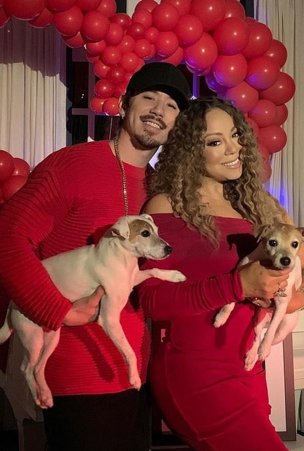 ماريا كاري وصديقها بريان تاناكا