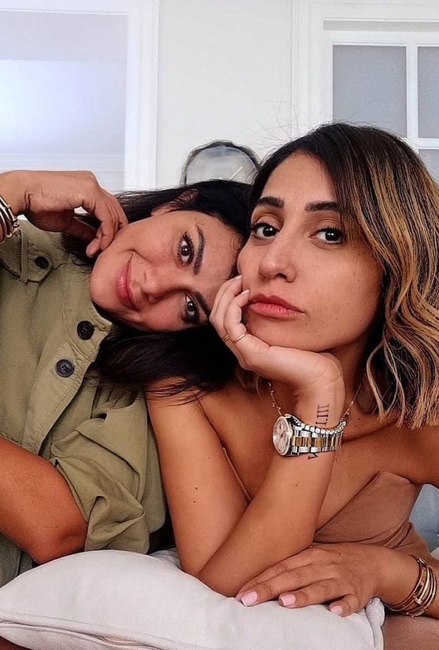 دينا الشربيني وصبا مبارك