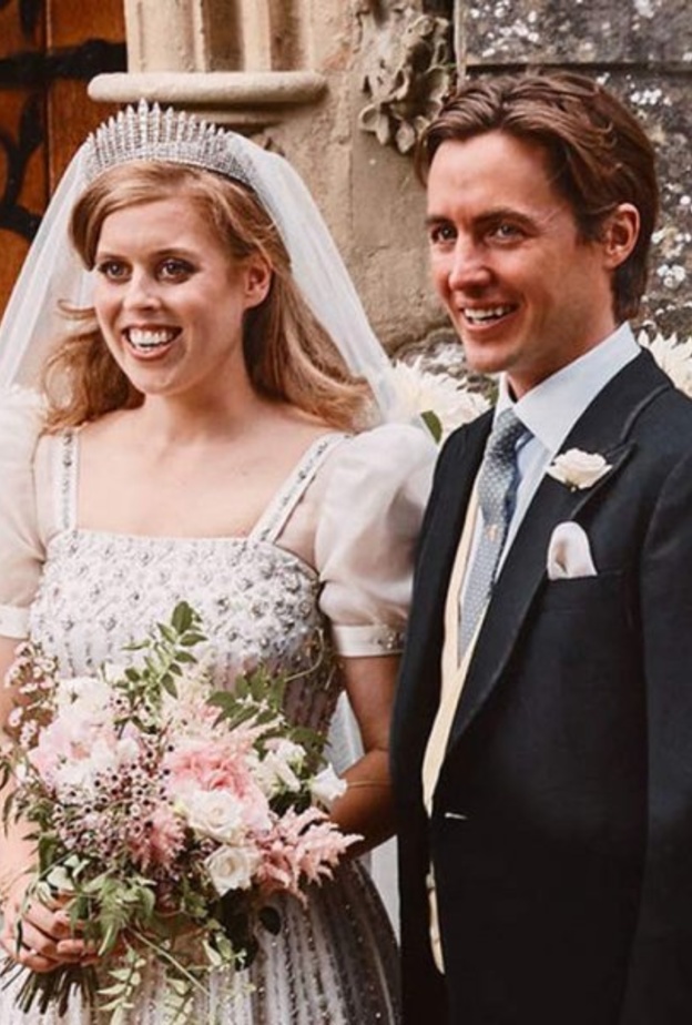 حفل زفاف الأميرة بياتريس Princess Beatrice وإدواردو مابيلي موزي Edoardo Mapelli Mozzi