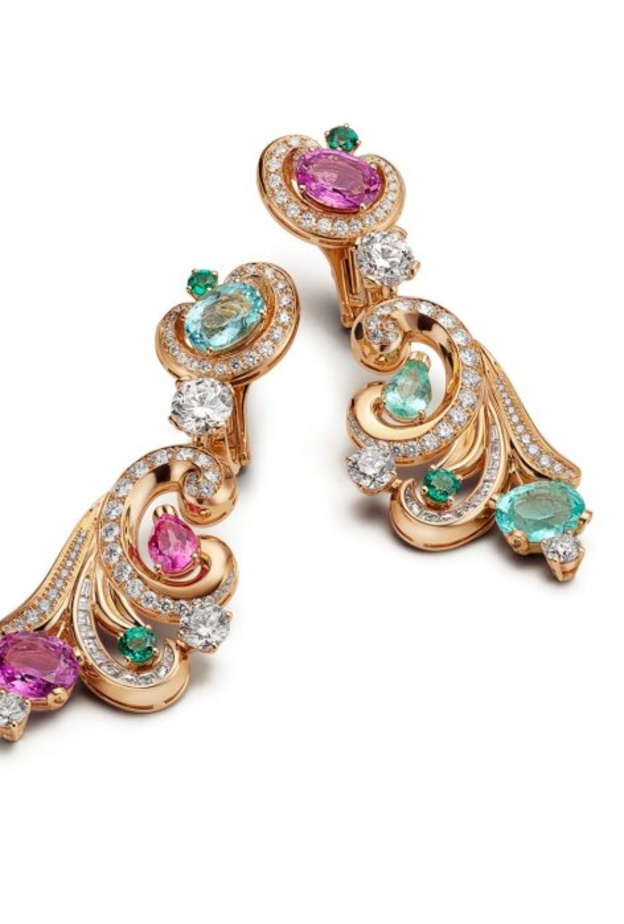 أقراط من بولغري Bvlgari