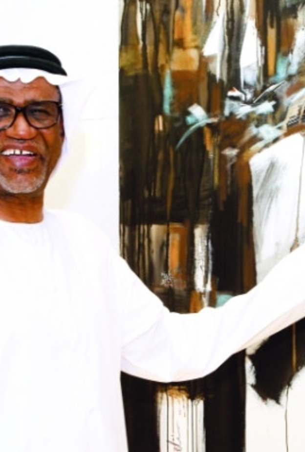 الفنان التشكيلي الإماراتي القدير عبد الرحيم سالم