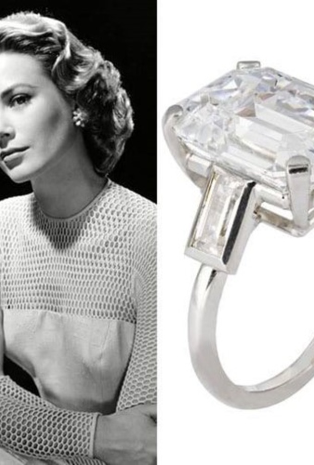 خاتم الخطبة مستوحى من آخر أدوار غريس كيلي