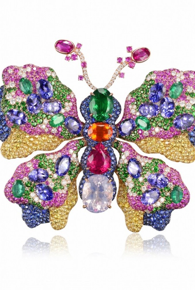 بروش من فابرجيه وجيمس غانه Fabergé x James Gahn