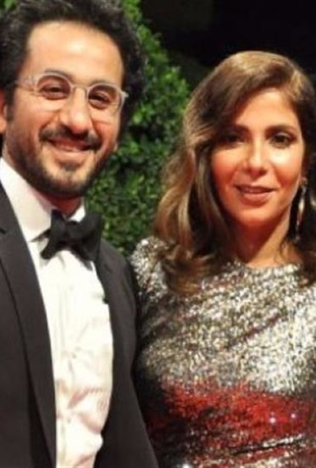 منى زكي وزوجها