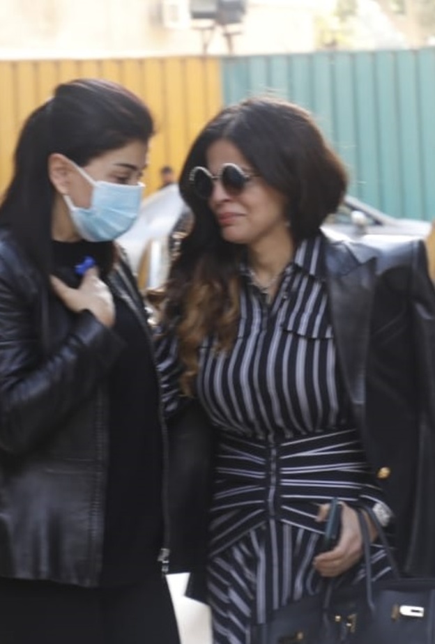 عزاء ابنة جومانا مراد