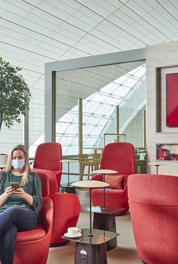  حناح مرحبا الجديد في مطار دبي الدولي