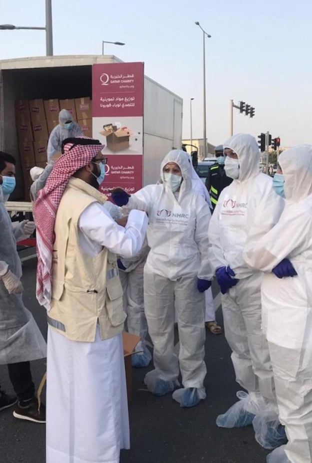  فحص استباقي لفيروس كورونا بين عناصر الشرطة