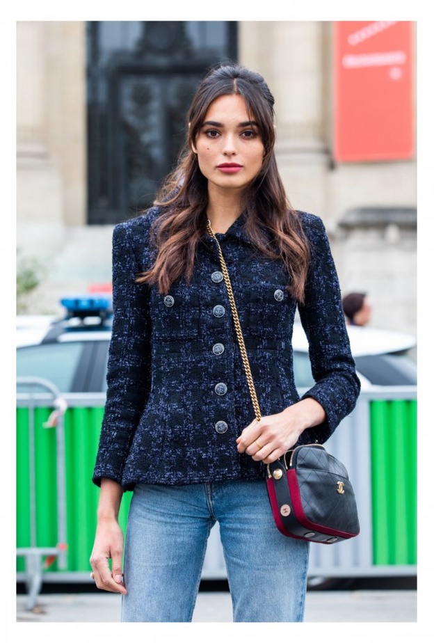 افكار تنسيق جاكيت التويد لاطلالات مفعمة بالانوثة والاناقة