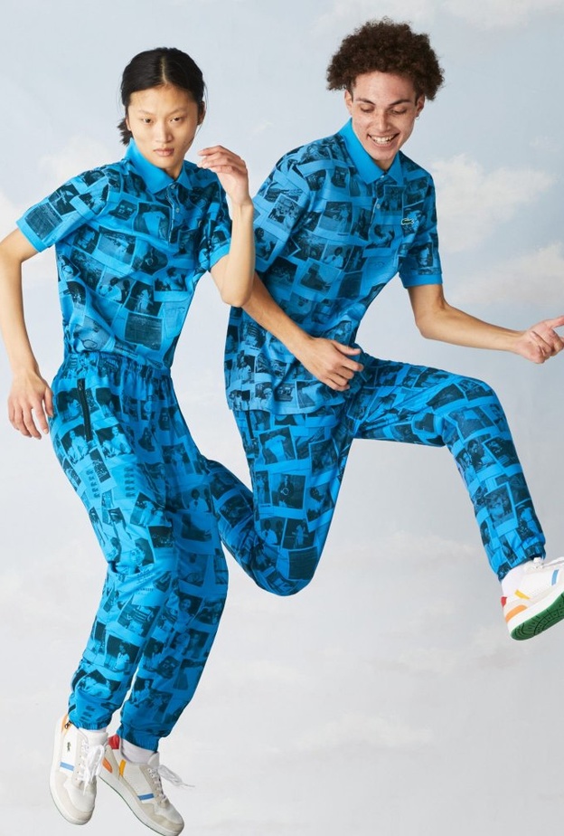 تعاون Lacoste مع POLAROID.. تصاميم مفعمة بالألوان لموسم ربيع 2021
