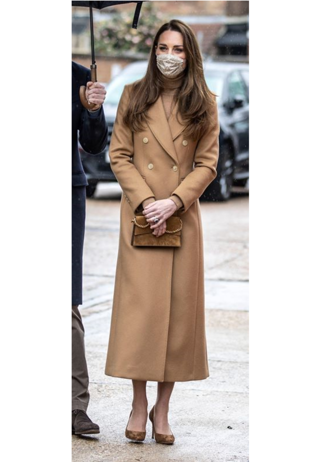 إطلالة كيت ميدلتون المونوكروم باللون البيج تعطي دروساً بالأناقة