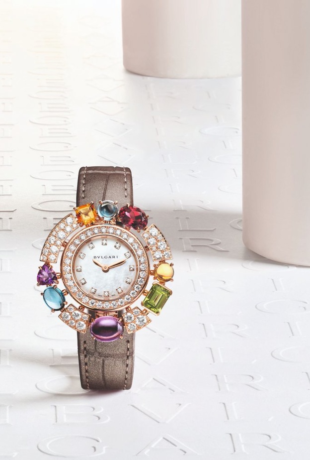 ساعة أليجرا Allegra بالذهب الوردي