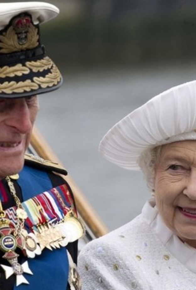  الملكة اليزابيث والأمير فيليب