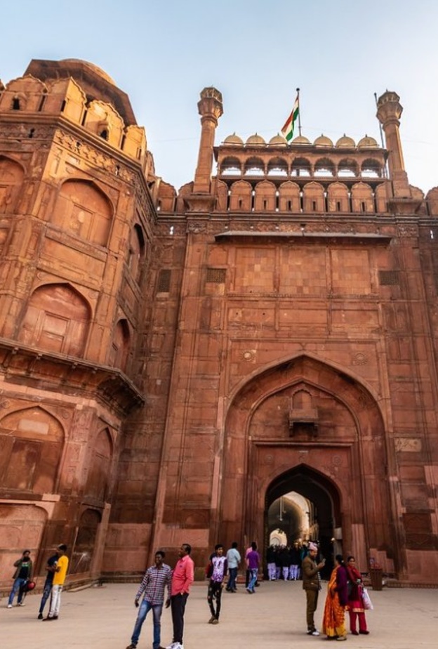  القلعة الحمراء في دلهي بواسطة Andrew Moore