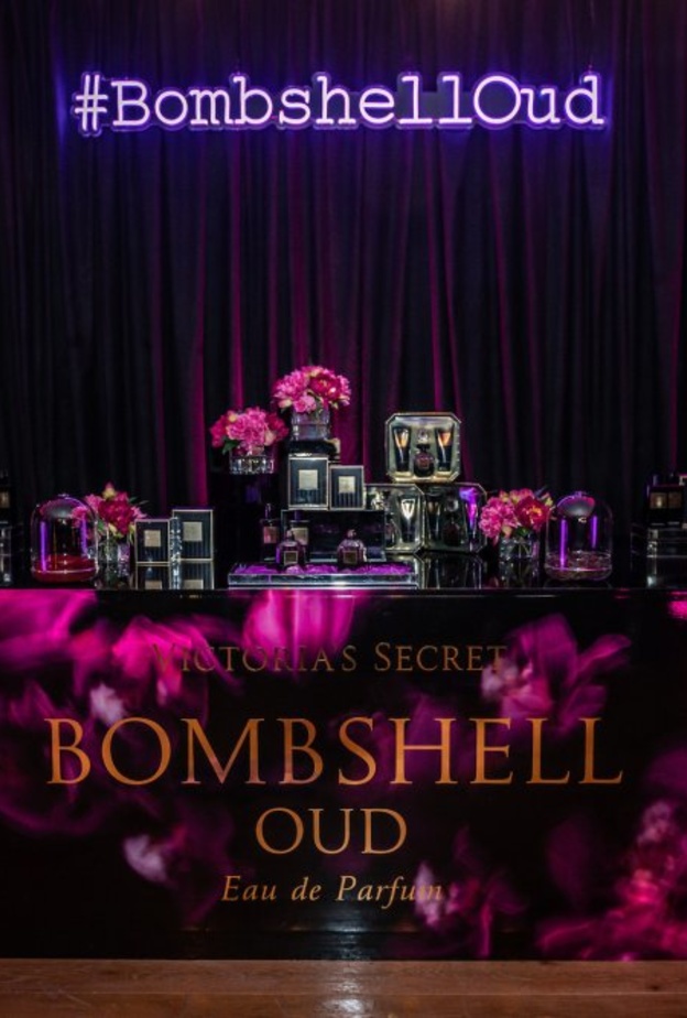 فيكتوريا سيكريت تحتفل بإطلاق عطر BOMBSHELL OUD