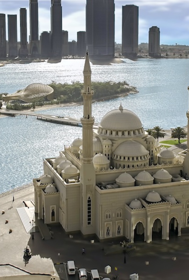  مسجد النور في الشارقة