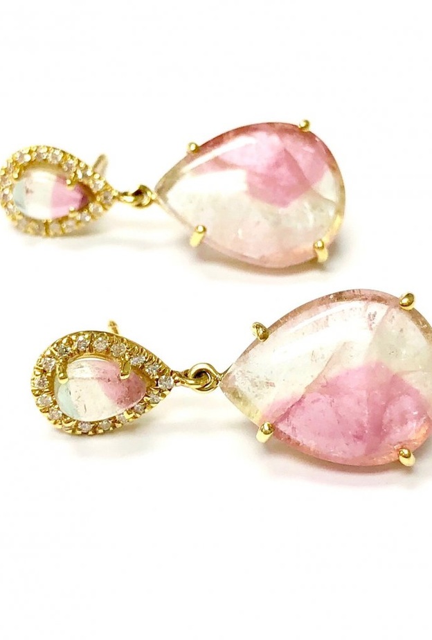 أقراط Gemma من لورين كيه Lauren K