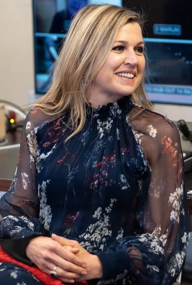 الملكة ماكسيما تزور المسرح الدولي في أمستردام