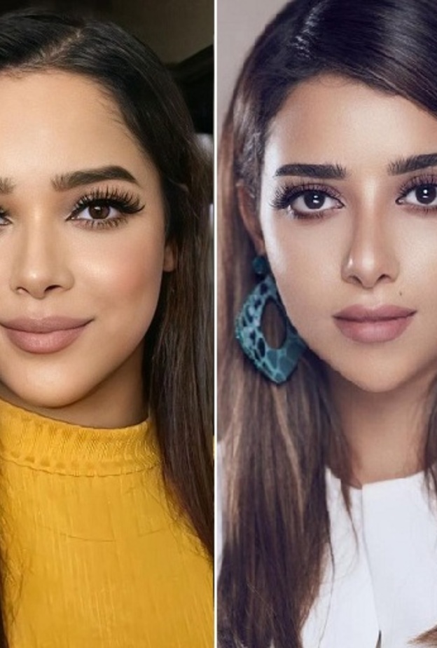 صور مشاعل الشحي وبلقيس فتحي هل تتقاسمان الشبه؟