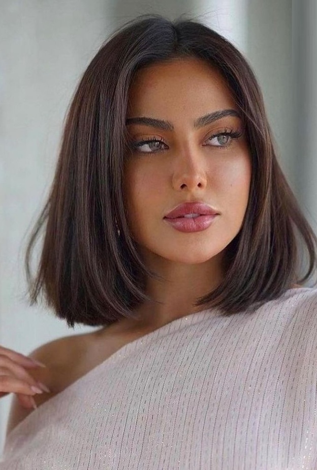 تسريحة شعر فاطمة المؤمن