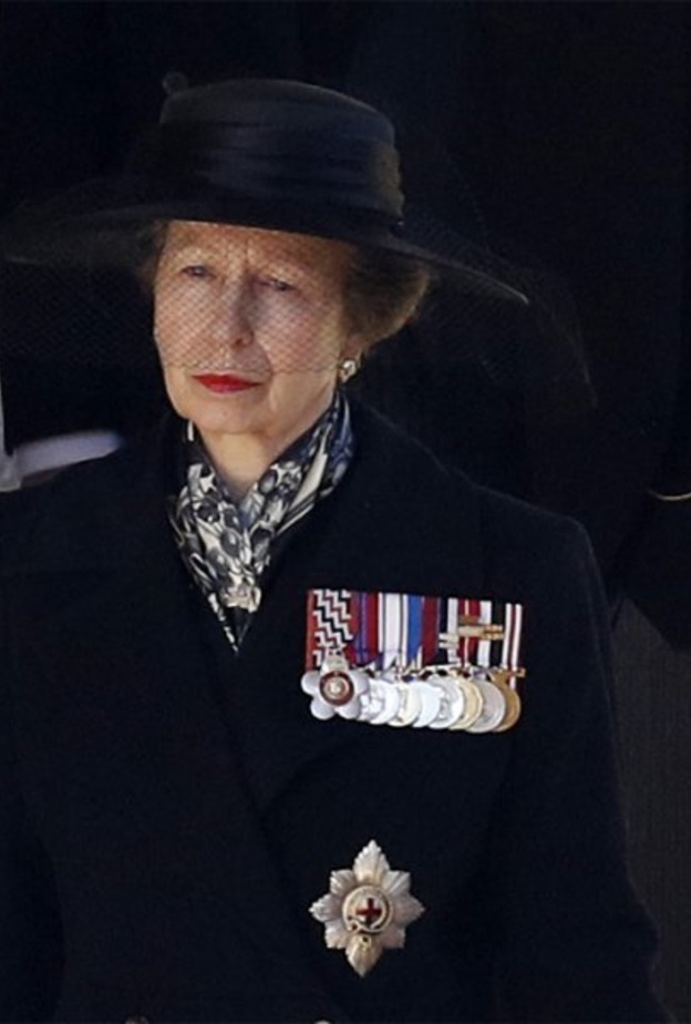  الأميرة آن تحيي ذكرى ضحايا كورونا