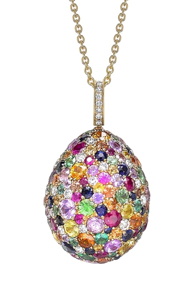  قلادة ذات الشكل البيضاوي من فابرجيه Fabergé