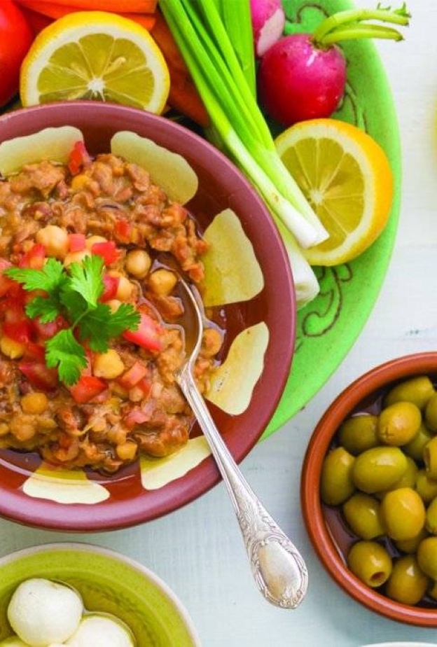 عدد السعرات الحرارية في صحن الفول المدمس