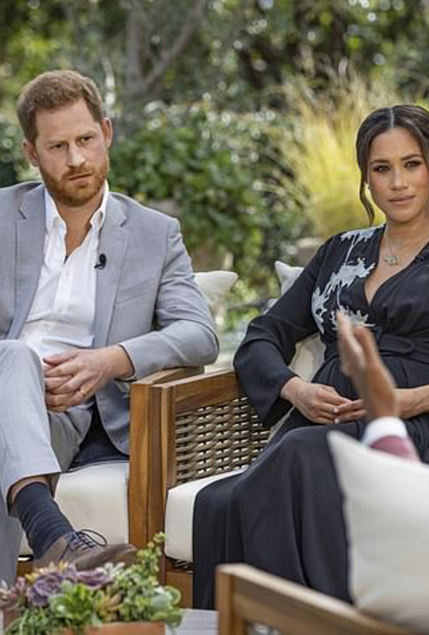 أوبرا وينفري تفاجأت من جرأة ميغان وهاري في المقابلة التلفزيونية