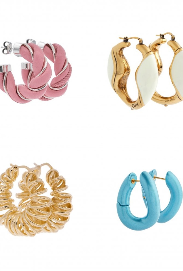  اقراط دائرية ناعمة تناسب الاطلالات بقفاطين رمضان 2021