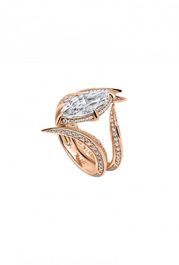  خاتم Ayla من Angie Marei من مجوهرات Diaboli Kill