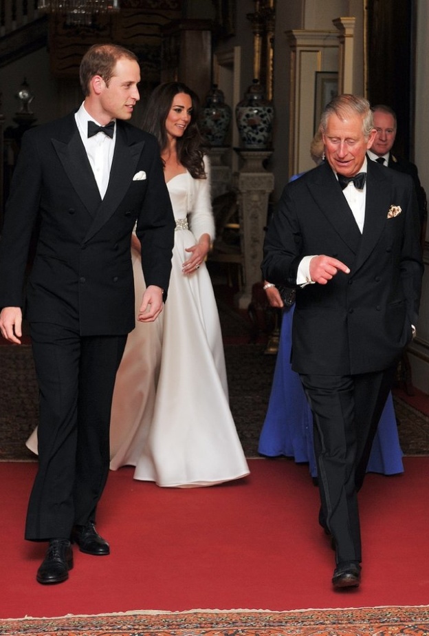 الصور الرسمية لوليام وكيت من حفل الاستقبال