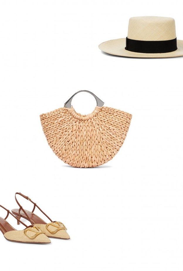 احدث اكسسوارات القش لتزيين اطلالات صيف 2021