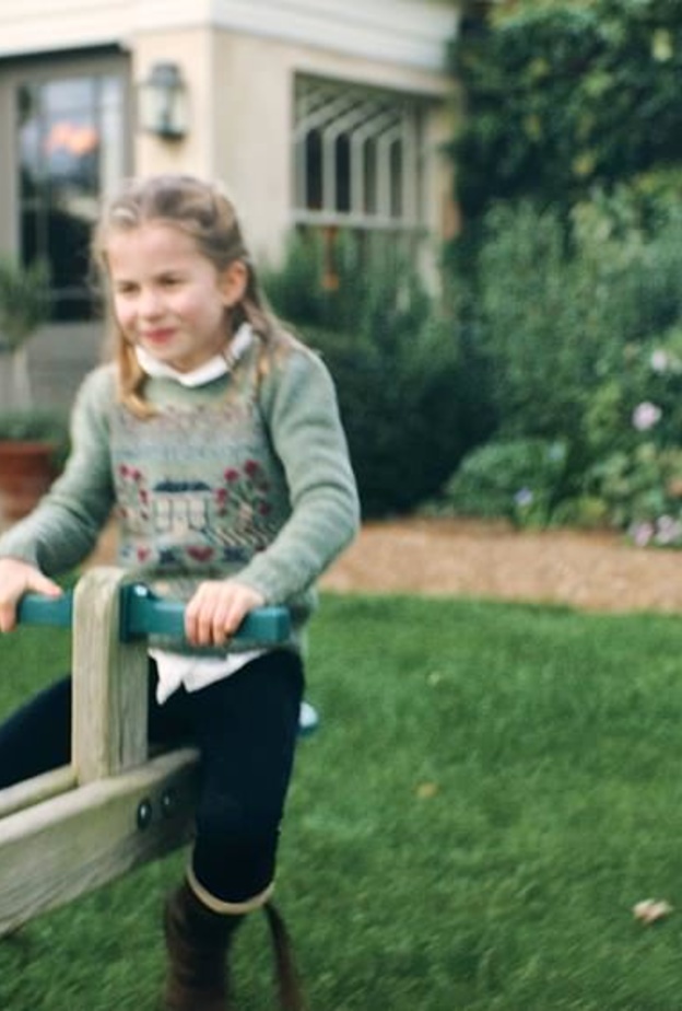  صورة جديدة للأميرة تشارلوت في عيد ميلادها