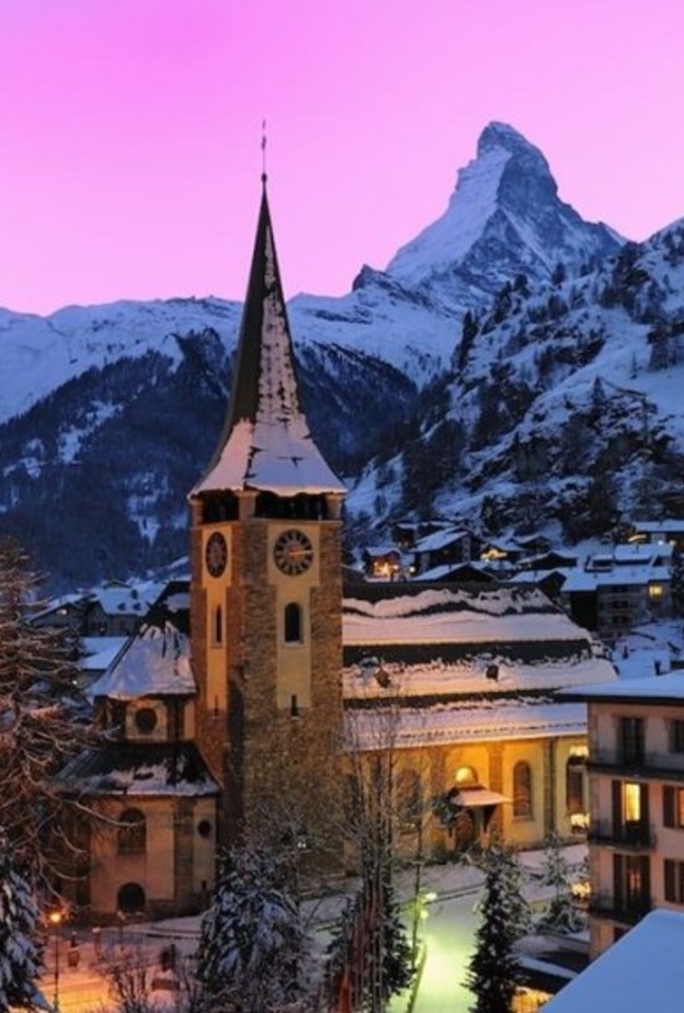  زيرمات من الوجهات المفضلة لشهر العسل في سويسرا