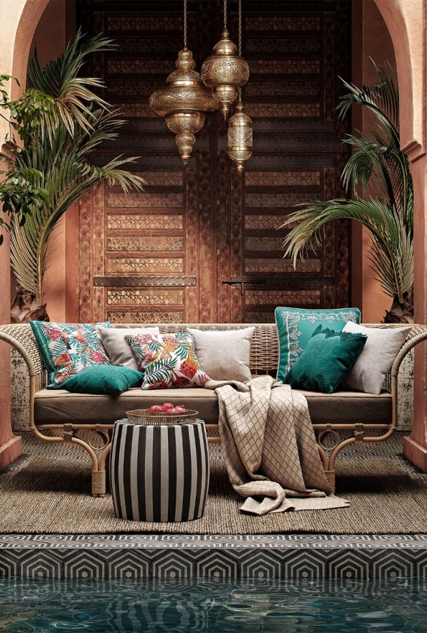  الفوانيس تعطي الديكور الشرقي لمسة رمضانية