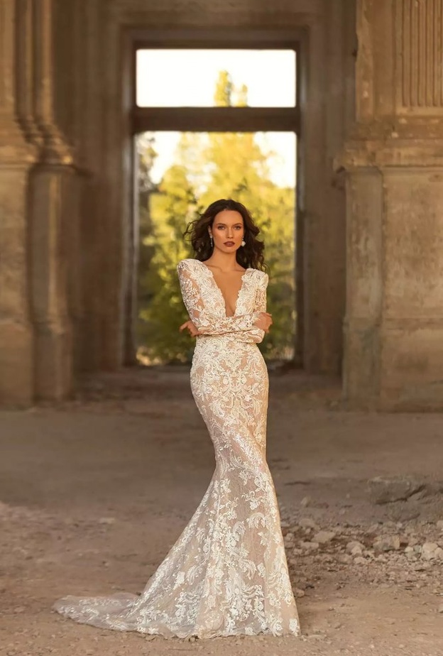 فساتين زفاف دانتيل من eva lendel