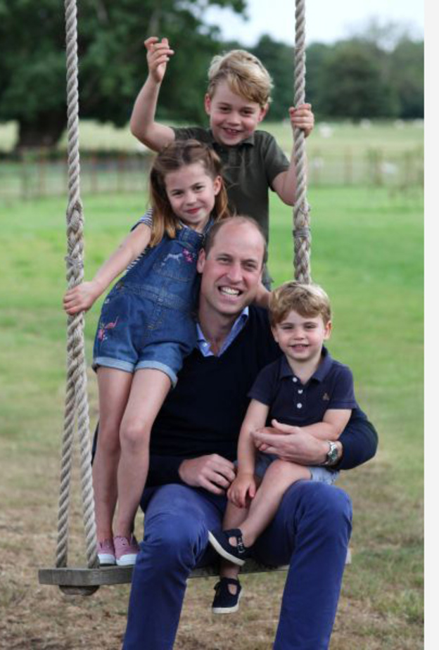 الأمير وليام يكشف عن عيد ميلاد الأميرة تشارلوت السادس