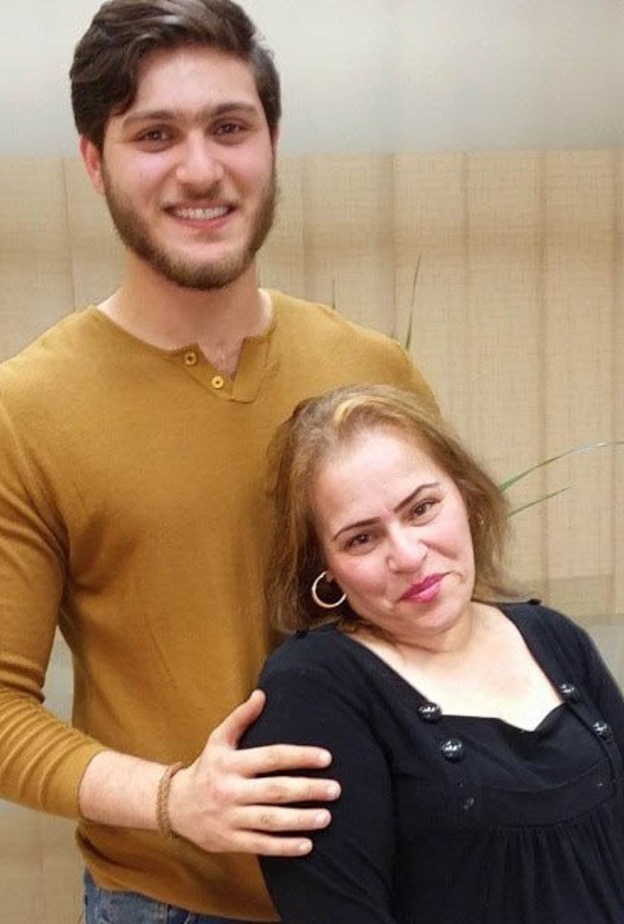 نادية العراقية ونجلها