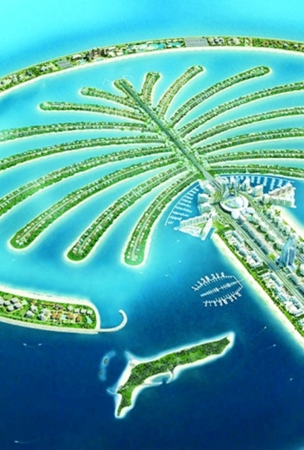 جزيرة النخلة دبي