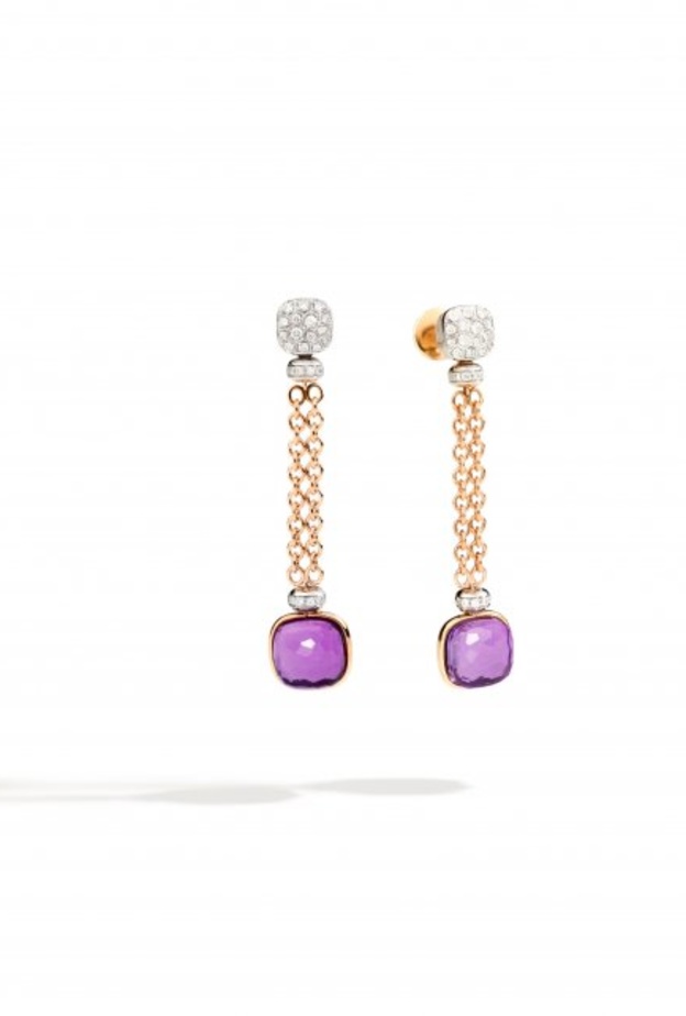 أقراط من مجموعة Nudo من Pomellato