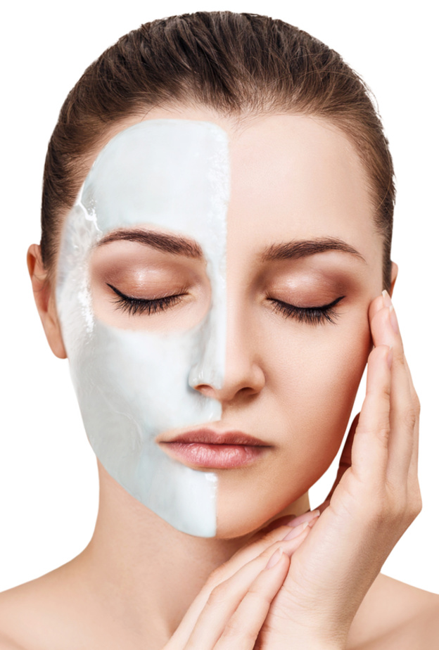 ماسكات الزبادي لتبييض البشرة الجافة