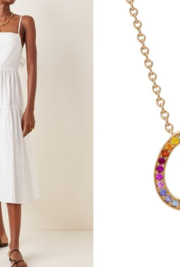  سلسال من Fabergé مع فستان من Ciao Lucia