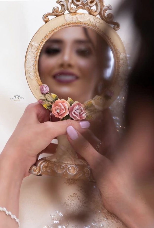  إحدى لقطات العروس بكاميرا المصورة العنود السليمان